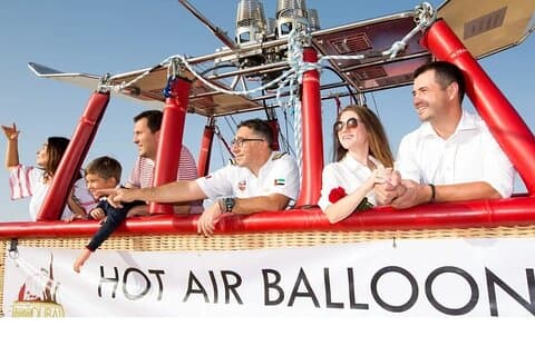 Paseo en globo aerostático en Dubai