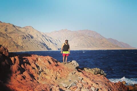 Blått hull, Canyon Dahab og firehjuling i Dahab fra Sharm El Sheikh