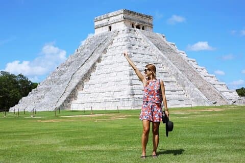 Chichen itza-tur med cenote-opplevelse og Valladolid-besøk.