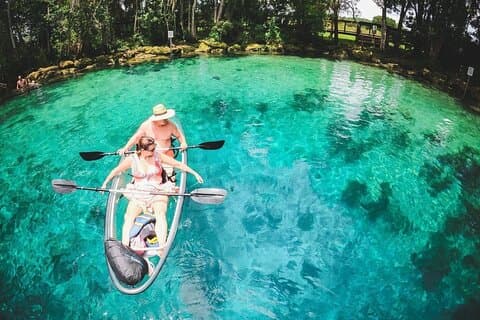 Clear Kayak Three Sisters Springs & Manatee Tour Of Crystal River