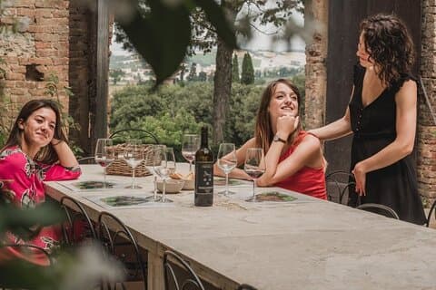 De Bolonha: Experiência de vinho Chianti com almoço
