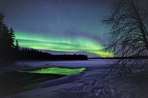 Tour de caza y fotografía de auroras desde Rovaniemi