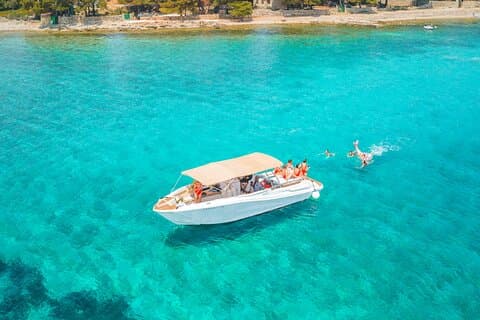 Excursion privée d'une journée en bateau en Croatie