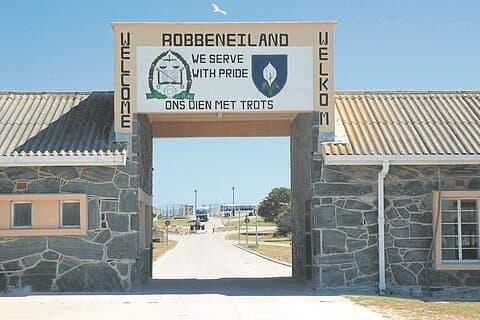 Robben Island-turné med biljetter ingår