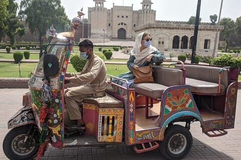 Lahore Half Day Private Tuk Tuk ( Trishaw ) Guided Tour