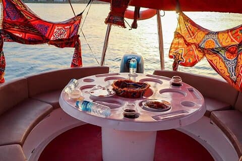 Excursão privada de 1 hora em barco Felucca Donut no Nilo no Cairo