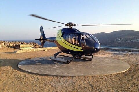 Private Helicopter Transfer from Sifnos to Santorini