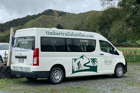 Timber Trail - Ongarue naar Piropiro Shuttle 1-daagse rit