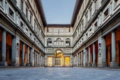 Florenz: Audioführung durch die Uffizien-Galerie unter Leitung des Reiseleiters