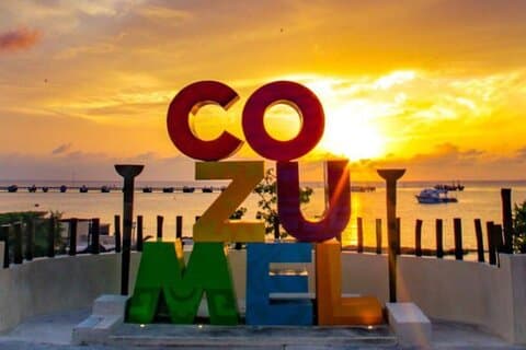 Transfert privé depuis l'aéroport de Cozumel