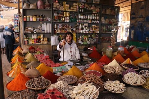 Halvdagers guidet bytur i Marrakech med en professionel guide