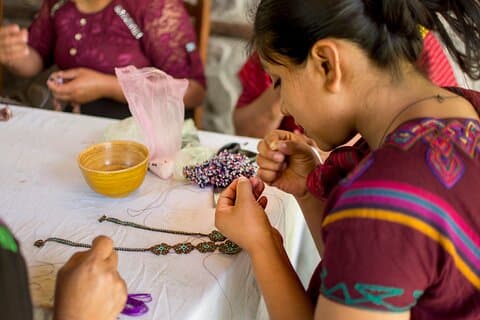 Authentic local experience with a community of women