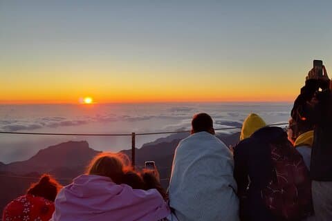 Visite privée Madeira Sunrise à Pico Areeiro