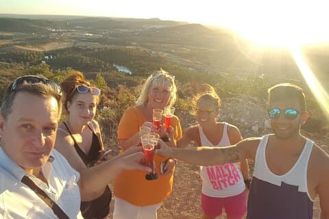 Sunset Jeep Tour à travers la campagne de l'Algarve depuis Albufeira