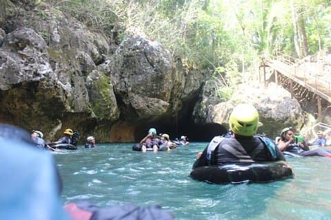 Cave tubing from San Ignacio