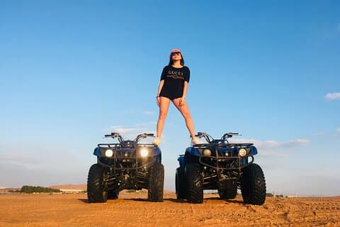Dubai Morning Desert Safari with Sandboarding & Camel Ride