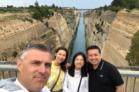 Canal de Corinnt, Epidauro, Nafplio y Micenas, tour privado de un día