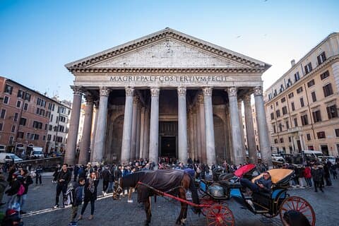 Pantheon Elite Guided Tour - Roms ikoniske gamle tempel