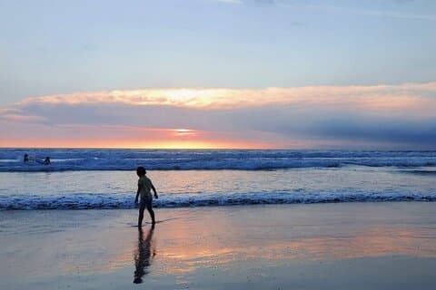 Excursão de dia inteiro ao pôr do sol e praia em Bali