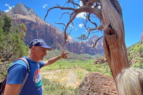 Privat guidad fotografering och vandringstur i Zion nationalpark