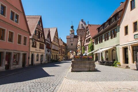 Privétour van een hele dag naar Rothenburg ob der Tauber vanuit Frankfurt