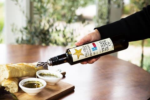 Dégustation d'huile d'olive et de vinaigre balsamique Texas Hill Country