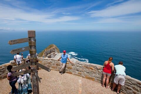 Privat heldagstur til Cape Point, pingviner med Table Mountain.
