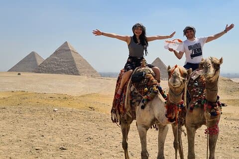 Excursion d'une journée aux pyramides et au musée égyptien