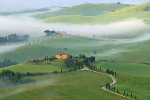 Excursão guiada privada de dia inteiro na região de Val d'Orcia a partir de Florença