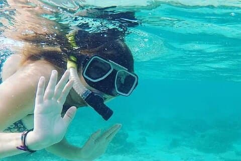 Excursão privada de dia inteiro ao Kerta Gosa Hall com mergulho com snorkel na Lagoa Azul