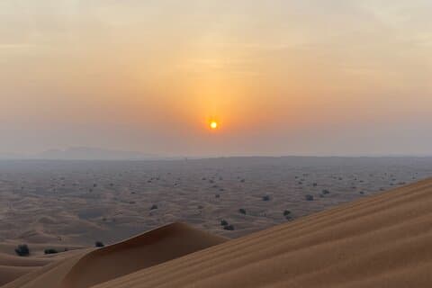 Private Sunrise Desert Safari with Dune Bashing – Morning Tour