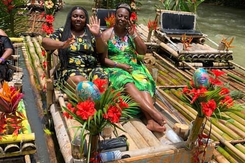 Bamboo Rafting Tour med fodmassage fra Montego Bay