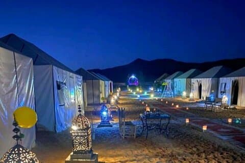Overnight in merzouga desert with camel ride