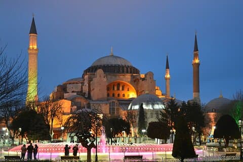 Tour nocturno a pie por el casco antiguo de Estambul