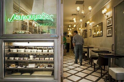 Secretos culinarios del centro de Atenas