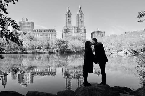 Servizio fotografico professionale di NYC e tour a piedi con Guida privata