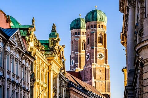 5 topp kirker i München privat vandretur