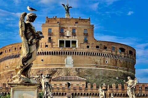 Rom Castel Sant Angelo VIP privat tur og panoramaudsigt