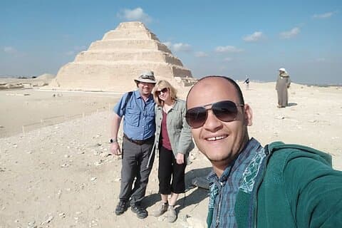 Privat tur Sakkara Step Pyramids og Memphis Old Egypt Capital