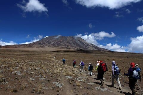 5 Dias Rota Marangu Escalada Kilimanjaro