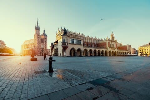 Recorrido por el casco antiguo de la ciudad de Cracovia, Kazimierz y el gueto en carrito de golf