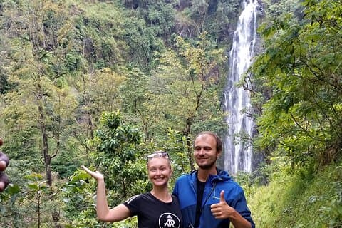 Privat tur til Materuni-fossefall, kaffetur og Kikuletwa varme kilder