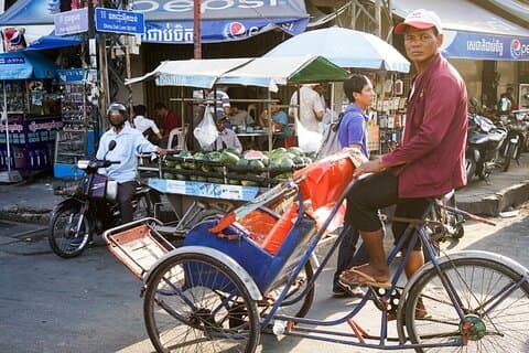 L'architettura di Phnom Penh di Cyclo