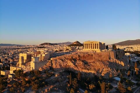 Akropolis och Akropolismuseets solnedgångstur
