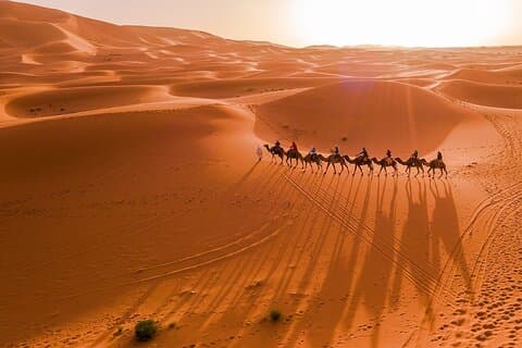 Sahara Private 3-Days Tour from Fes to Merzouga and Marrakech