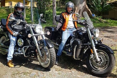 Tour the Andes on a high cylinder motorcycle