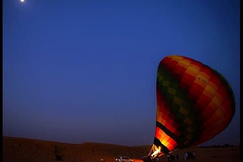 Amazing Dubai Standard Hot Air Balloon Views From Dubai
