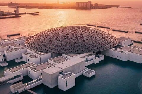 Biljett till Louvren i Abu Dhabi