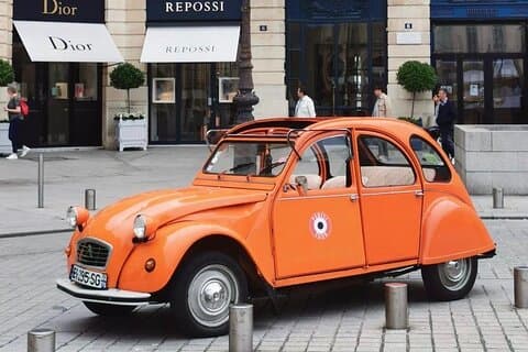 Vintage 2CV Adventure: 3-timers Paris Highlights Tour