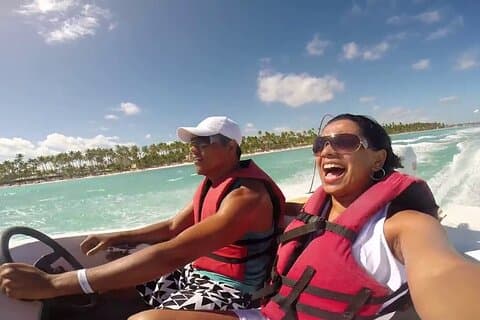Giro in motoscafo a Punta Cana